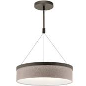 Kichler Mercel Single Light 18" Wide LED Suspension Pendant Olde Bronze