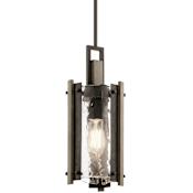 Kichler Aberdeen Single Light 7" Mini Pendant Olde Bronze