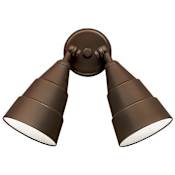 Kichler 2 Light 12" Outdoor Wall Light Architectural Bronze