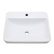 Kingston Brass Century 23" Wide Ceramic Console Sink White