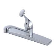 Kingston Brass Columbia 1.8 GPM Single Hole Kitchen Faucet Polished Chrome