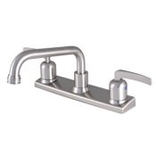 Kingston Brass Centurion 1.8 GPM Standard Kitchen Faucet Brushed Nickel