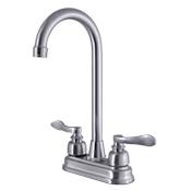 Kingston Brass NuWave French 1.8 GPM Standard Bar Faucet Brushed Nickel
