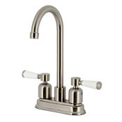 Kingston Brass Paris 1.8 GPM Standard Bar Faucet - Includes Escutcheon Brushed Nickel