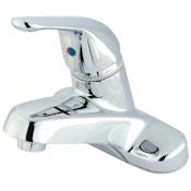 Kingston Brass Chatham 1.2 GPM Centerset Bathroom Faucet with Pop-Up Drain Assembly Polished Chrome