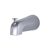 Kingston Brass Showerscape 4-11/16" Integrated Diverter Tub Spout Brushed Nickel