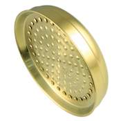 Kingston Brass Victorian 1.8 GPM Single Function Rain Shower Head Brushed Brass