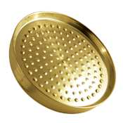 Kingston Brass Victorian 1.8 GPM Single Function Rain Shower Head Brushed Brass