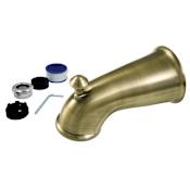 Kingston Brass Made to Match 6" Integrated Diverter Tub Spout Antique Brass