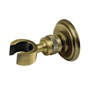 Kingston Brass Heritage 3" Long Hand Shower Wall Mount Bracket Antique Brass