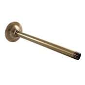Kingston Brass Showerscape 10" Rain Drop Ceiling Mount Shower Arm Antique Brass