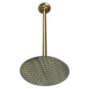 Kingston Brass Trimscape 1.8 GPM Single Function Rain Shower Head Antique Brass