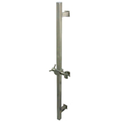 Kingston Brass Claremont 22" Brass Shower Slide Bar Brushed Nickel