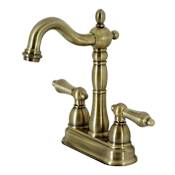 Kingston Brass Heritage 1.8 GPM Standard Bar Faucet Antique Brass
