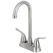 Kingston Brass Yosemite 1.8 GPM Standard Bar Faucet Brushed Nickel
