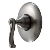 Kingston Brass Vintage Single Handle Volume Control Valve Trim Brushed Nickel