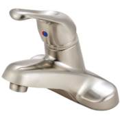 Kingston Brass Wyndham 1.2 GPM Centerset Bathroom Faucet Brushed Nickel