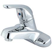 Kingston Brass Chatham 1.2 GPM Centerset Bathroom Faucet with Pop-Up Drain Assembly Polished Chrome