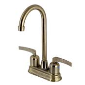 Kingston Brass Centurion 1.8 GPM Standard Bar Faucet Antique Brass
