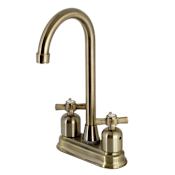 Kingston Brass Millennium 1.8 GPM Standard Bar Faucet Antique Brass