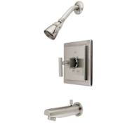 Kingston Brass Shower Only Trim Package with 1.8 GPM Multi Function Shower Head Brushed Nickel