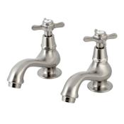Kingston Brass Essex 1.2 GPM Single Hole Bathroom Faucet Brushed Nickel