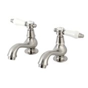 Kingston Brass Bel-Air 1.2 GPM Single Hole Bathroom Faucet Brushed Nickel