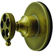 Kingston Brass Wendell Single Handle 6 Function Diverter Valve Trim Antique Brass