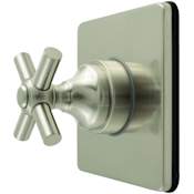 Kingston Brass Elinvar Single Handle 6 Function Diverter Valve Trim Brushed Nickel