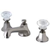 Kingston Brass Celebrity 1.2 GPM Widespread Bathroom Faucet with Pop-Up Drain Assembly Brushed Nickel