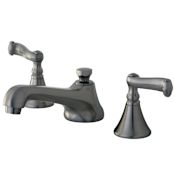 Kingston Brass 1.2 GPM Widespread Bathroom Faucet with Pop-Up Drain Assembly Brushed Nickel
