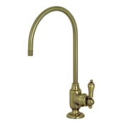 Kingston Brass Heirloom 1.0 GPM Cold Water Dispenser Faucet - Includes Escutcheon Antique Brass