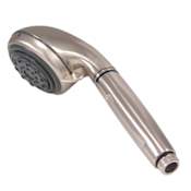 Kingston Brass 3-1/4" Multi Function Shower Head with 5 Functions and 1/2" IPS Inlet Brushed Nickel