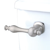 Kingston Brass Naples Left Handed Toilet Tank Lever Brushed Nickel