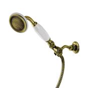 Kingston Brass Victorian 1.8 GPM Single Function Hand Shower - Includes Hose Antique Brass