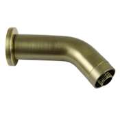 Kingston Brass AquaElements 6" Brass Shower Arm with Flange Antique Brass