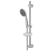 Kingston Brass Showerscape 1.8 GPM Multi Function Hand Shower Package - Includes Slide Bar and Hose Brushed Nickel