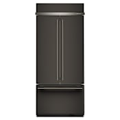 KitchenAid 35 Inch Wide 20.8 Cu. Ft. French Door Refrigerator with FreshFlow Air Filter and Max Cool Black Ore