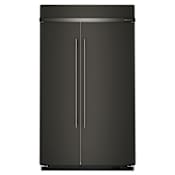 KitchenAid 47 Inch Wide 30 Cu. Ft. Side By Side Refrigerator with FreshFlow Air Filter and Max Cool Black Ore