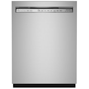 KitchenAid 24 Inch Wide 16 Place Setting Energy Star Rated Built-In Front Control Dishwasher with FreeFlex™ Third Rack Stainless Steel
