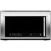 KitchenAid 30 Inch Wide 1.9 Cu. Ft. 1600 Watt Over the Range Microwave with Air Fry Mode Stainless Steel
