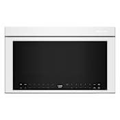 KitchenAid 30 Inch Wide 1.1 Cu. Ft. 950 Watts Over the Range Microwave with Air Fry and Bake Mode White