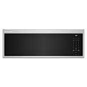 KitchenAid 30 Inch Wide 1.1 Cu. Ft. 1000 Watts Over the Range Microwave with Dual Fan Ventilation System and Sensor Cooking Functions Fingerprint Resistant Stainless Steel