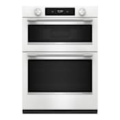 KitchenAid 30 Inch Wide 6.4 Cu. Ft. Electric Oven and Microwave Combo with Even-Heat True Convection and Proofing Mode White