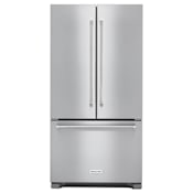 KitchenAid 36 Inch Wide 22.0 Cu. Ft. Counter Depth French Door Refrigerator with ExtendFresh and Internal Water Dispenser Stainless Steel