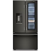 KitchenAid 36 Inch Wide 23.8 Cu. Ft. Energy Star Certified French Door Refrigerator Black Ore