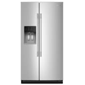 KitchenAid 36 Inch Wide 28.7 Cu. Ft. Energy Star Certified Fingerprint Resistant Side By Side Refrigerator Fingerprint Resistant Stainless Steel