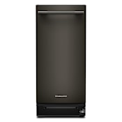 KitchenAid 15 Inch Wide Built-In Trash Compactor with Built-In Odor Management System Black Ore