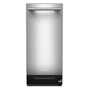 KitchenAid 15 Inch Wide Built-In Trash Compactor with Built-In Odor Management System Stainless Steel