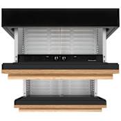 KitchenAid 24 Inch Wide 8.6 Cu. Ft. Energy Star Certified Panel Ready Refrigerator Drawer with Temperature Monitoring System and Door Alarm Panel Ready